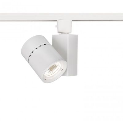 WAC Lighting L-1023F-830-WT Exterminator II L Series LED1023 LED Energy Star Track Head Finish 3000K, Flood Beam, White