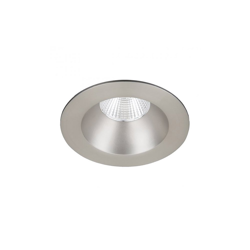 WAC Lighting R2BRD-F930-BN Oculux 2" LED Round Open Reflector Trim Engine and Universal Housing Finish 90+Cri and 3000K, Flood Beam, Brushed Nickel