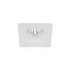 WAC Lighting R2BSD-F930-WT Oculux 2" LED Square Open Reflector Trim with Light Engine and Universal Housing in White Finish Flood Beam, 90+CRI and 3000K view 1