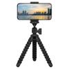 Mini Cell Phone Flexible Tripod Holder, ZTON Adjustable Mobile Phone Mount, Universal Octopus Stand for iPhone, Samsung, Camera (S-Black) view 1