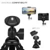 Mini Cell Phone Flexible Tripod Holder, ZTON Adjustable Mobile Phone Mount, Universal Octopus Stand for iPhone, Samsung, Camera (S-Black) view 4