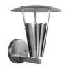 Forte 1150-01-55 One Light Outdoor Lantern, Brushed Nickel view 1