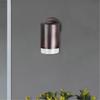 Forte 1131-01-32DS One Light Outdoor Lantern, Antique Bronze view 2