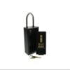 NU-SET Lock | 3 Digit 26-Alpha Combination Lock Box | Keyed Shackle Key Storage Lock Box | Home Improvement & Door Hardware (Black) view 3