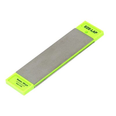 EZE-LAP DD6F/C 2 by 6 Double Sided Diamond Sharpening Stone F/C, Non Skid Pad Included