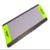EZE-LAP DD8M/C 3 by 8 Double Sided Diamond Sharpening Stone M/C, Non Skid Pad Included view 1