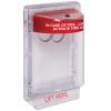 Safety Technology International, Inc. STI-1100 Stopper II with Horn, Flush Mount, Protective Polycarbonate Cover , Red view 1