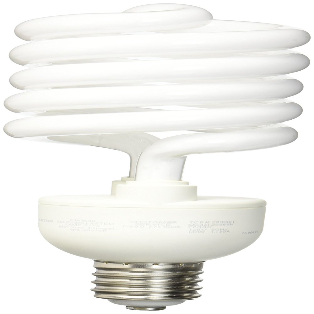 TCP 28968H 68-watt 2700-Kelvin Springlamp CFL Mogul Base