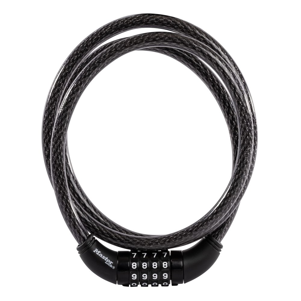 Master Lock 5' Resettable Combination Bike Lock, Metal Cable Lock, 8370D