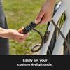 Master Lock 5' Resettable Combination Bike Lock, Metal Cable Lock, 8370D view 2
