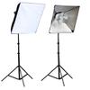 ePhoto 2000 WATT Digital Photography Lighting Studio Portrait Video Continuous Softbox Lighting Kit Light Set + Carrying Case - 2 Light Stands, 2 Softboxes, 2 Light Heads,10 Photo Bulbs VL9026s view 4