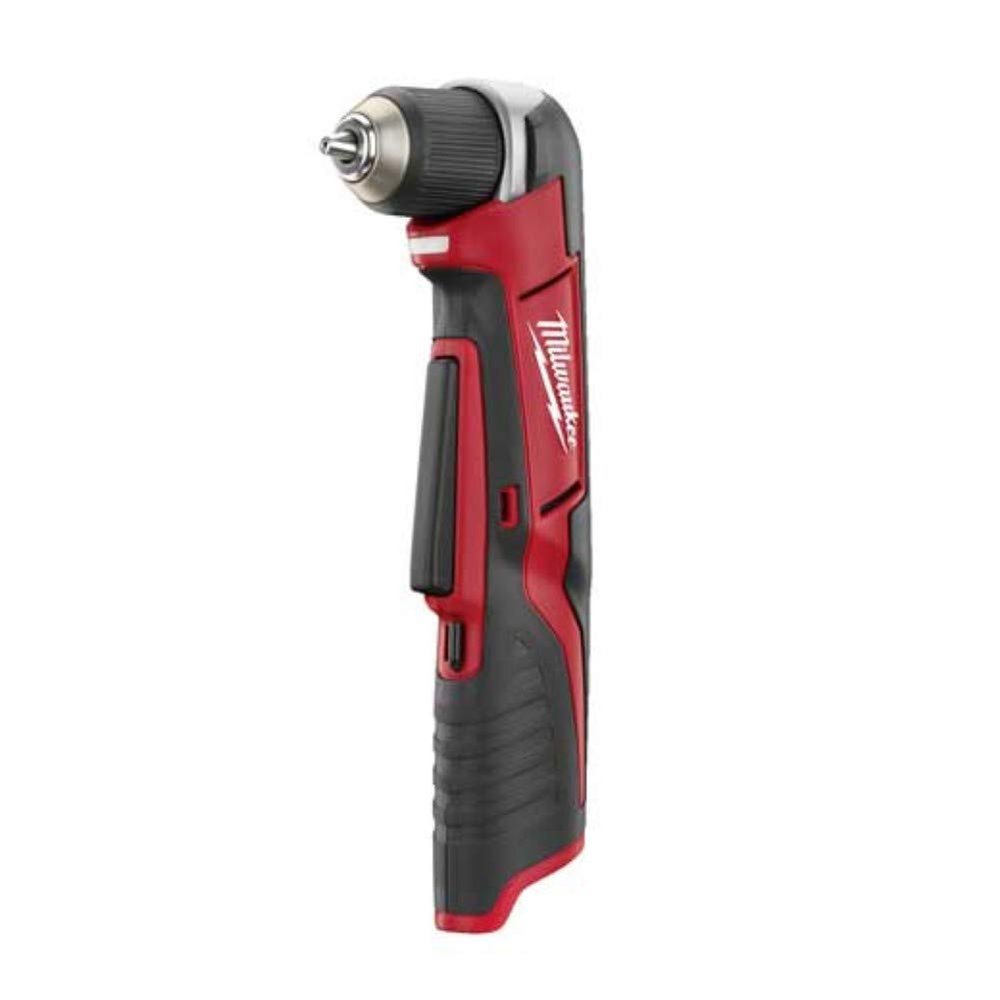 Milwaukee 2415-20 M12 12-Volt Lithium-Ion Cordless Right Angle Drill, 3/8 In, Bare Tool, Medium