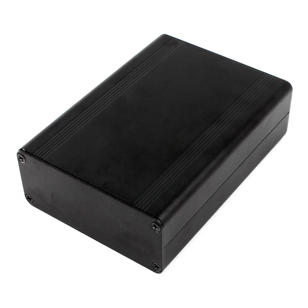 uxcell Aluminum Project Box DIY Electronic Enclosure Case 124mmx88mmx38mm