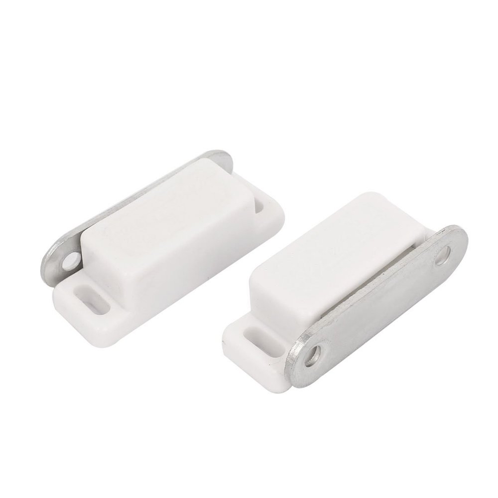 uxcell Cabinet Cupboard Kitchen Door Stopper Magnetic Catches Latches W Screws 2pcs