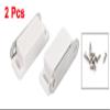 uxcell Cabinet Cupboard Kitchen Door Stopper Magnetic Catches Latches W Screws 2pcs view 3