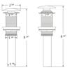 Novatto Cascade Single Lever Waterfall Vessel Faucet in Oil Rubbed Bronze, GF-057ORB-PUD view 3