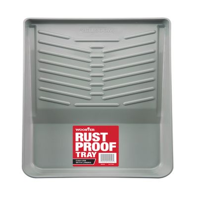 Wooster Brush BR549-11" Deluxe Plastic Tray, 11-Inch , Grey