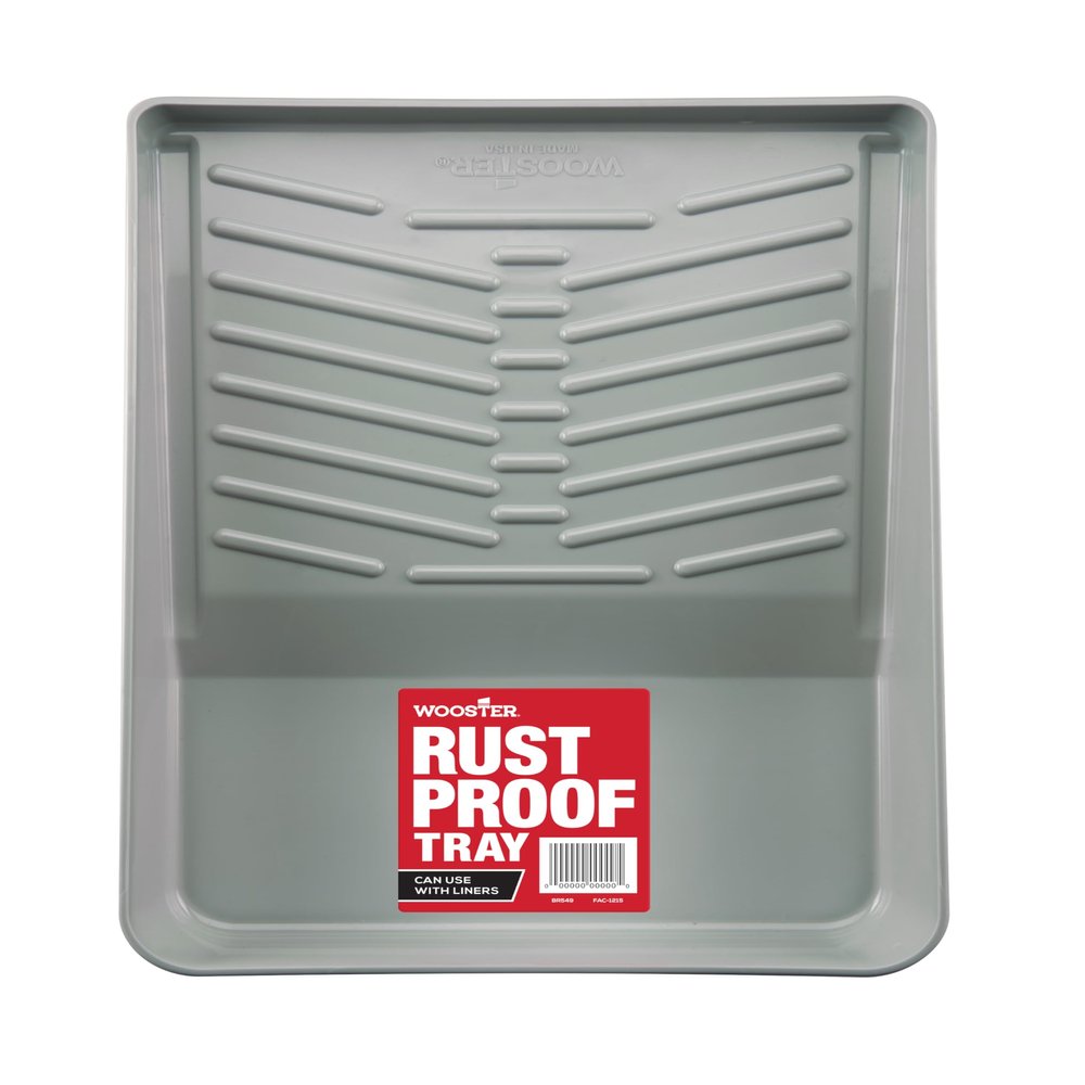 Wooster Brush BR549-11" Deluxe Plastic Tray, 11-Inch , Grey