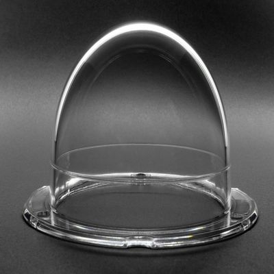 JMX 3.5 Inch Acrylic Indoor/Outdoor CCTV Clear Camera Dome Cover Security Camera Housing