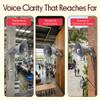 Indoor Outdoor PA Horn Speaker - 12.7 Inch 60 W Compact Loud Sound Megaphone w/ 400Hz-5KHzz Frequency, 16 Ohm, 70V/100V Transformer, Mounting Bracket Hardware, For 70V/100V Audio System - Pyle PHSP12 view 4