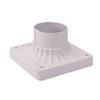 Livex Lighting 7507-13 Outdoor Pier Mount Adaptors, White 3.50x5.75x5.75 view 1