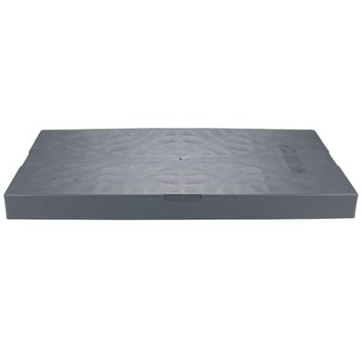 Diversitech E Lite Plastic Equipment Pad for HVAC Systems, 24" x 24" x 3", Gray (EL2424-3)