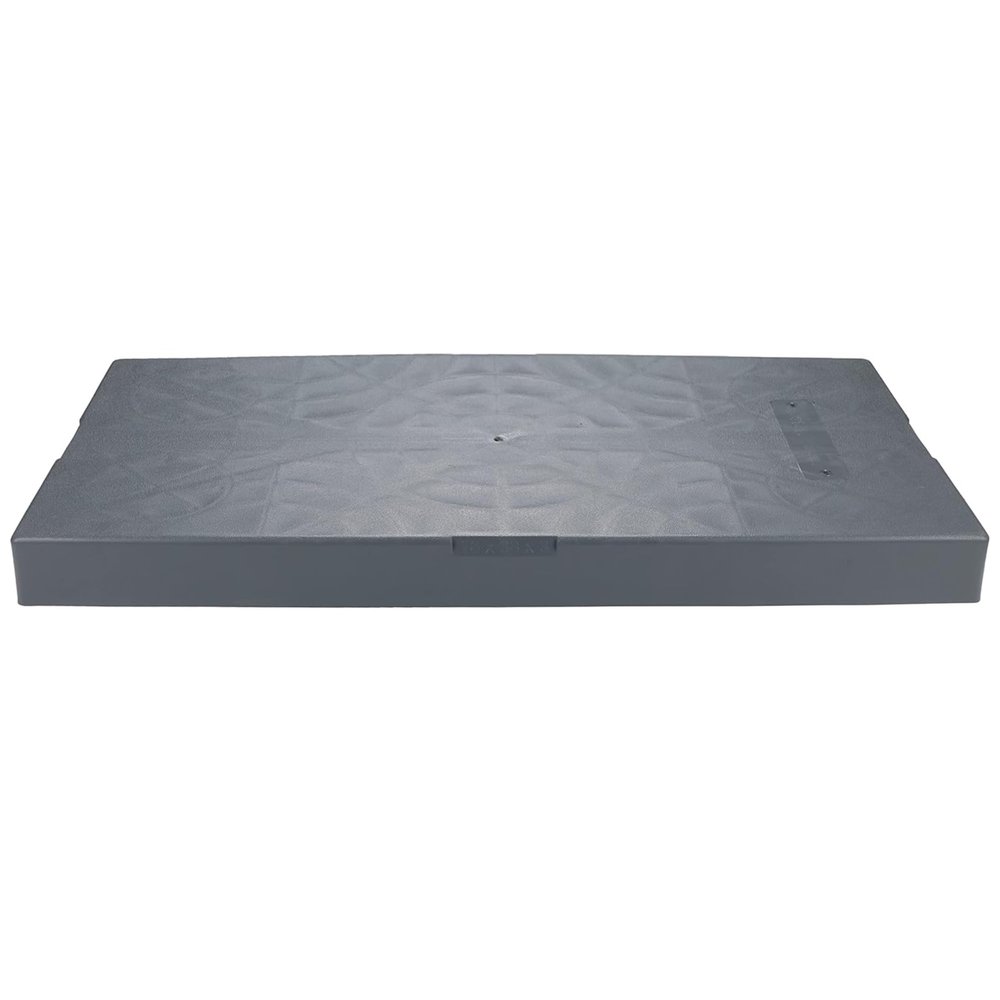 Diversitech E Lite Plastic Equipment Pad for HVAC Systems, 24" x 24" x 3", Gray (EL2424-3)