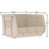 Akro-Mils 30270 AkroBins Plastic Hanging Stackable Storage Organizer Bin, 18-Inch x 16-Inch x 11-Inch, Yellow, 3-Pack view 2