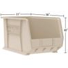 Akro-Mils 30260 AkroBins Plastic Storage Bins, 18"x11"x10", Red, 6-Pack view 3