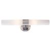 GEORGE KOVACS P5042-077 Saber Vanity Bath Light, 2-Light, 120 Total Watts, 4.75-in H x 20-in W, Chrome view 1