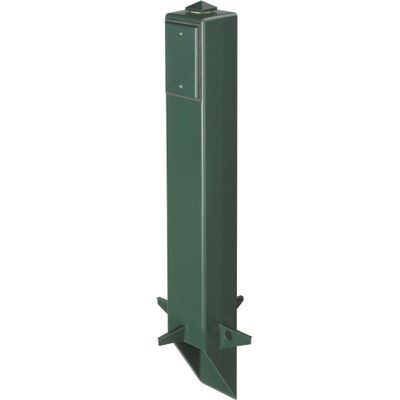 Arlington GP26B-1 Garden Post Support for Outdoor Light Fixture 26-Inch, Black