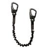 Shock Absorbing Lanyard Snap Hook - Fusion Climb- (5,000 LBS Rated) Professional SAL Kong Frog - for Mountaineering, Fall Protection, Roofing, Construction, Safety Lanyard - Frog Snap Hook - 48in. view 1