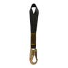 Fall Safety Lanyard with Steel Snap Hook 23kN Black view 1