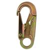 Fall Safety Lanyard with Steel Snap Hook 23kN Black view 2