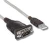 Manhattan USB to RS232 Serial Adapter Converter  Long 18 Inch Cable Cord, 24 AWG - Connects Serial Device to a USB Port, FTDI Chipset, Compatible with Window, Linux, Mac  3 Year Mfg Warranty205153 view 1