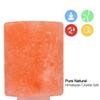Betus Natural Crystal Himalayan Salt Wall Lamp - Air Purifying Night Light - 360 Rotatable Plug 7W Bulb - Cylindrical view 3