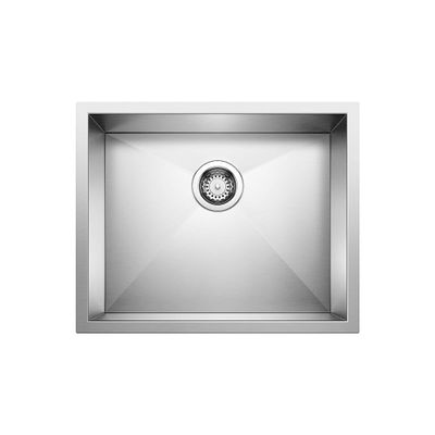 Precision R0 22" Single Bowl Undermount Stainless Steel Kitchen Sink