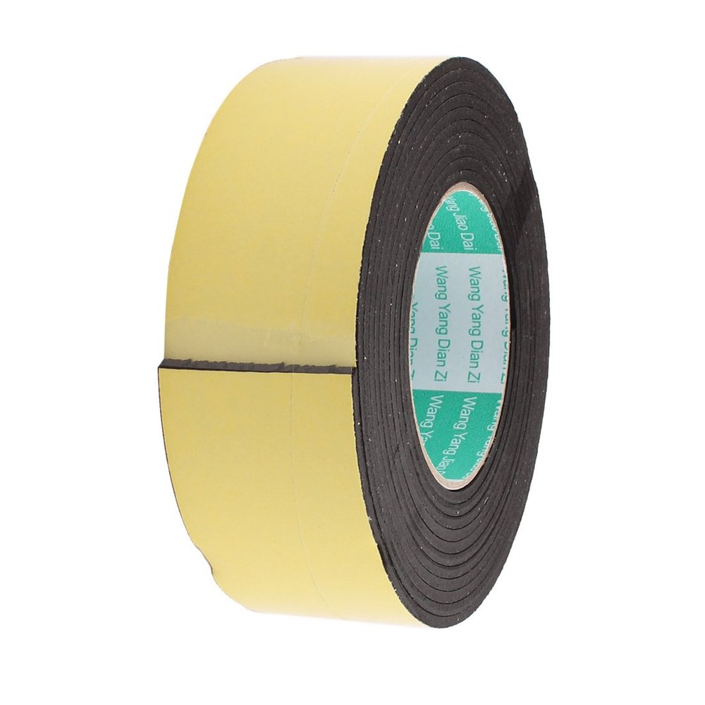 uxcell 50mm Width 3mm Thickness Single Side 4M Length