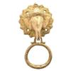 IndianShelf 1 Piece Brass Multicolor Hindu God Ganesha Door Knocker view 2