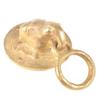 IndianShelf 1 Piece Multicolor Brass Elephant Face Door Knocker view 1