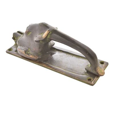 IndianShelf 1 Piece Elephant Brass Multicolor Door Knockers Door Hardware