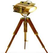 THOR INSTRUMENTS Vintage Theater Stage LAMP- Hand Made ARRI Replica - Expedited Rustic Vintage Home Decor Gifts
