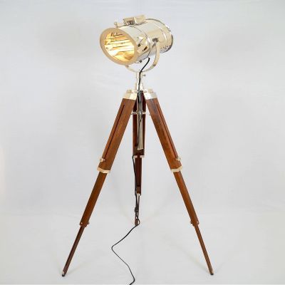 THORINSTRUMENTS Budget Signal Tripod Floor LAMP Rustic Vintage Home Decor Gifts