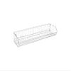 Quantum Storage Systems 1448BC Modular Stacking Basket, Chrome Finish, 14" W x 48" L x 9" H view 1