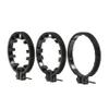 Movo FR3 Adjustable Follow Focus Ring Set of 3 with 65mm, 75mm and 85mm Lens Gear Rings (Standard 32 Pitch - 0.8 mod) view 1