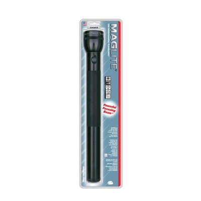 Maglite Heavy-Duty Incandescent 5-Cell D Flashlight, Black