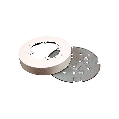 Wiremold B-4F 4" Ivory Round Ceiling Box