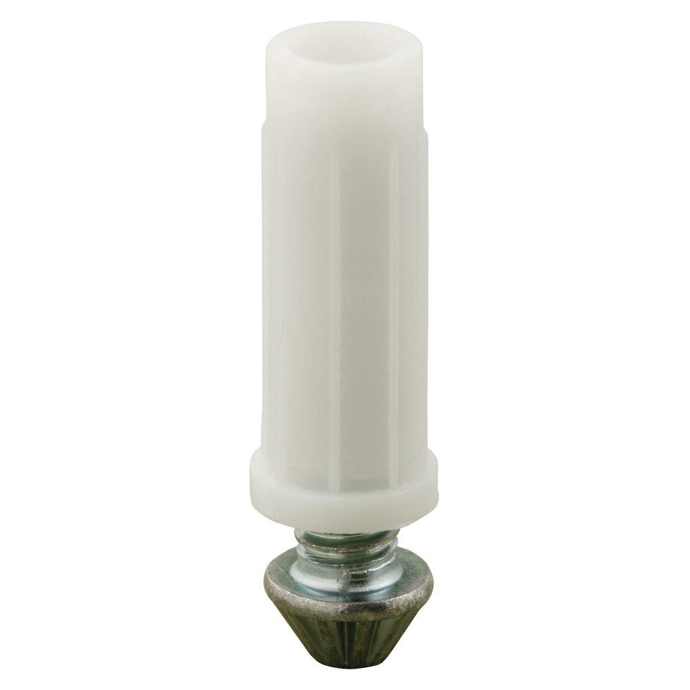 Slide-Co 161934 7/16 In. Bi-Fold Door Bottom Pivot with Adjustable Grooved Steel Tip (2 Pack)