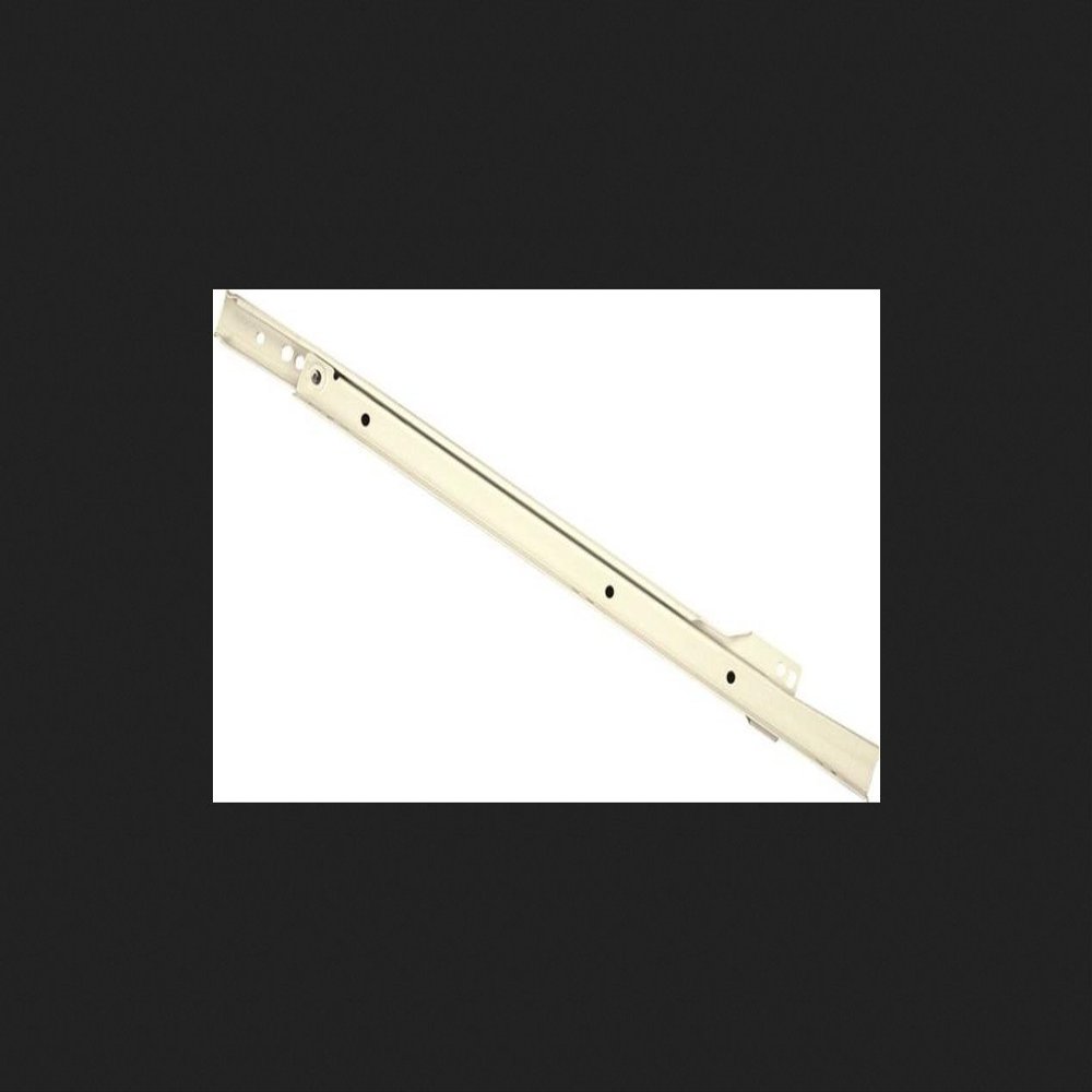 Knape & Vogt Side Mount Epoxy Coated, Self-Close Euro-Style Drawer Slide, Pair