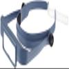 Donegan OSC OptiSIGHT Binocular Magnifying Visor, Blue view 1